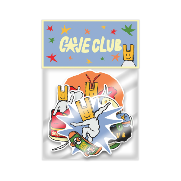 2023 Cave Club Sticker Pack