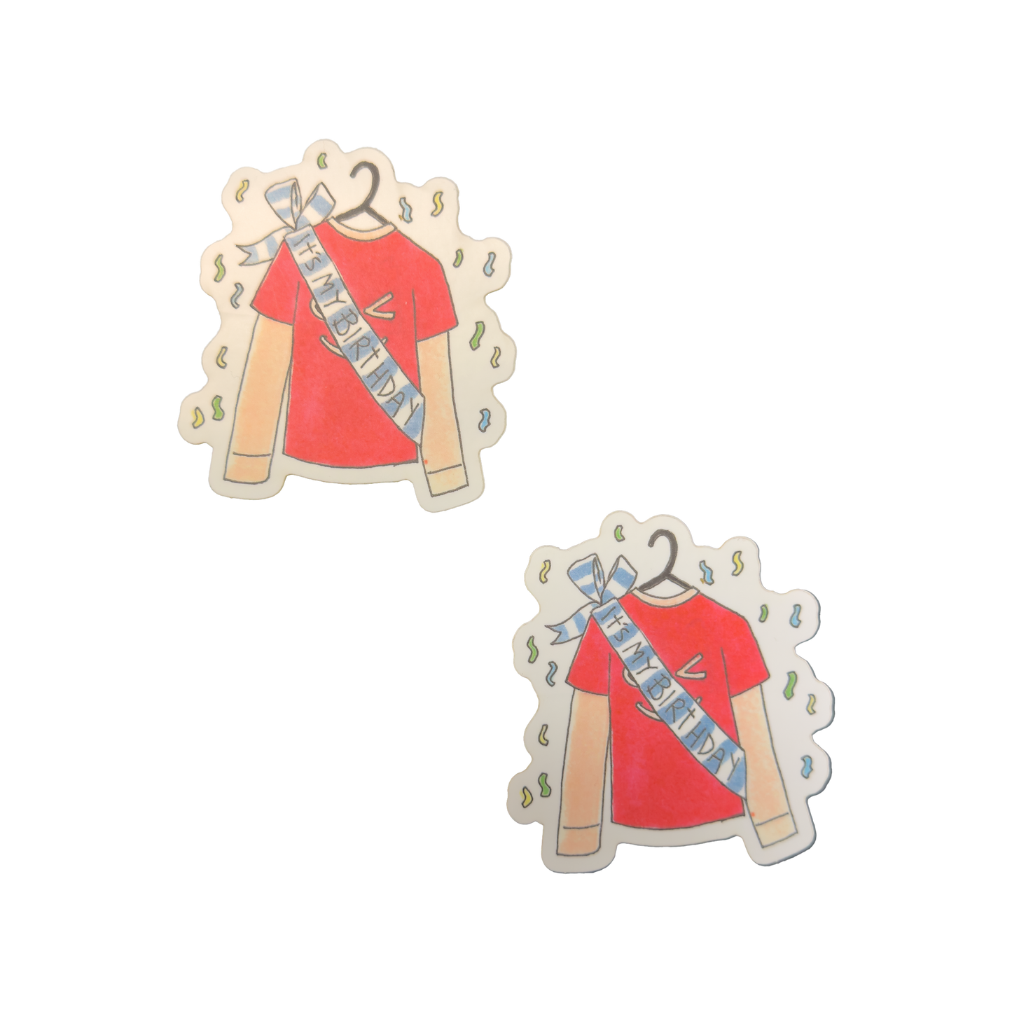 It's My Birthday Sticker