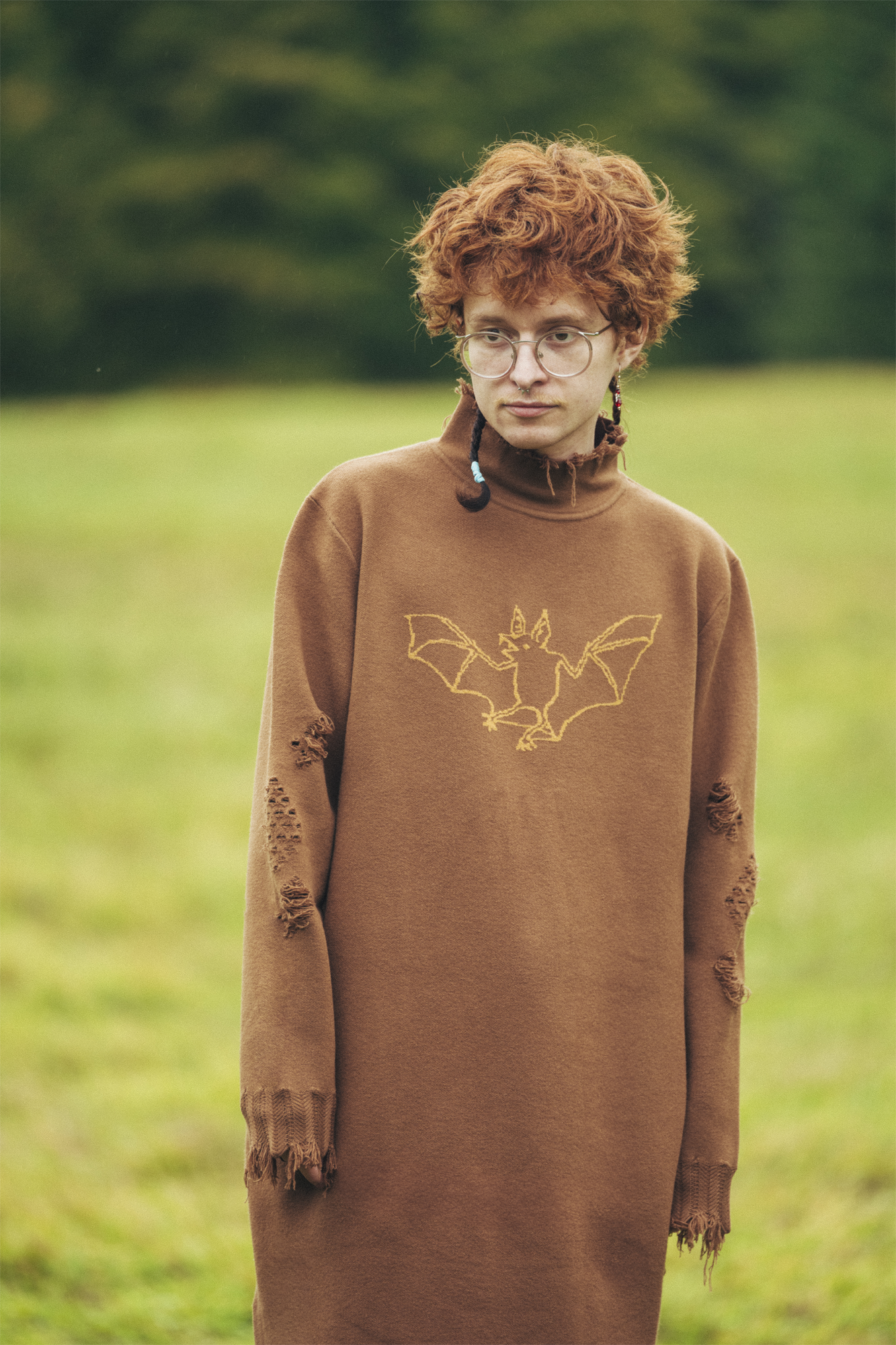 Knit Bat Dress