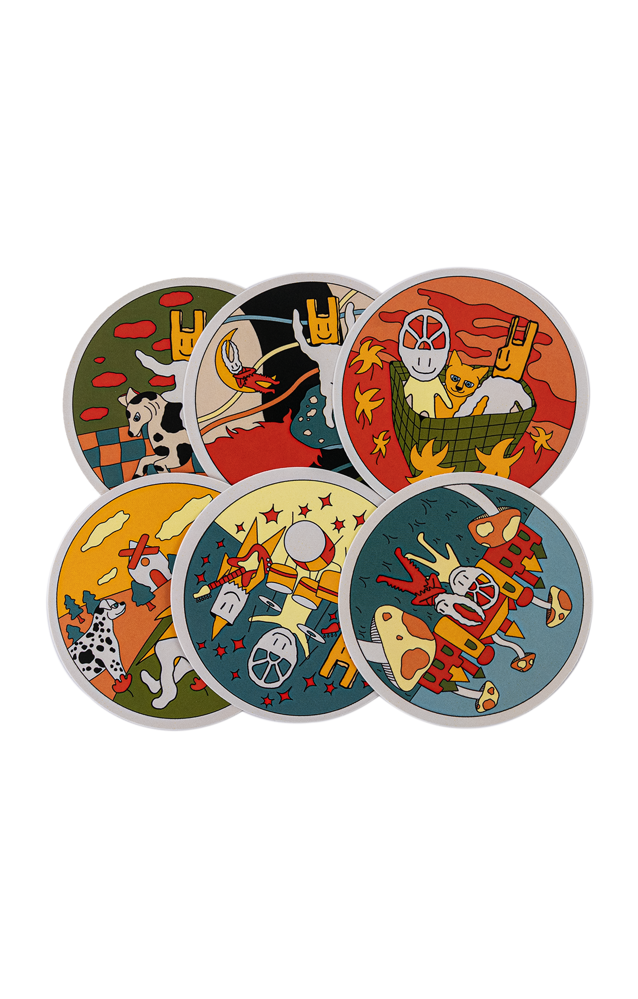 Cave Club Sticker Pack 2024