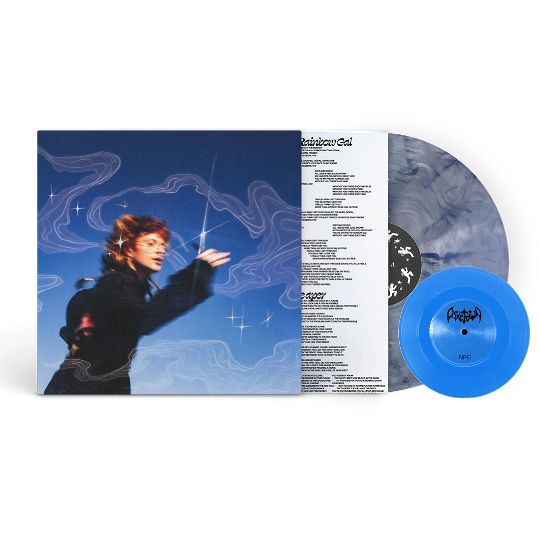 Running With Scissors Vinyl (Blue Steel with Alt Metallic Cover + NPC Flexi)