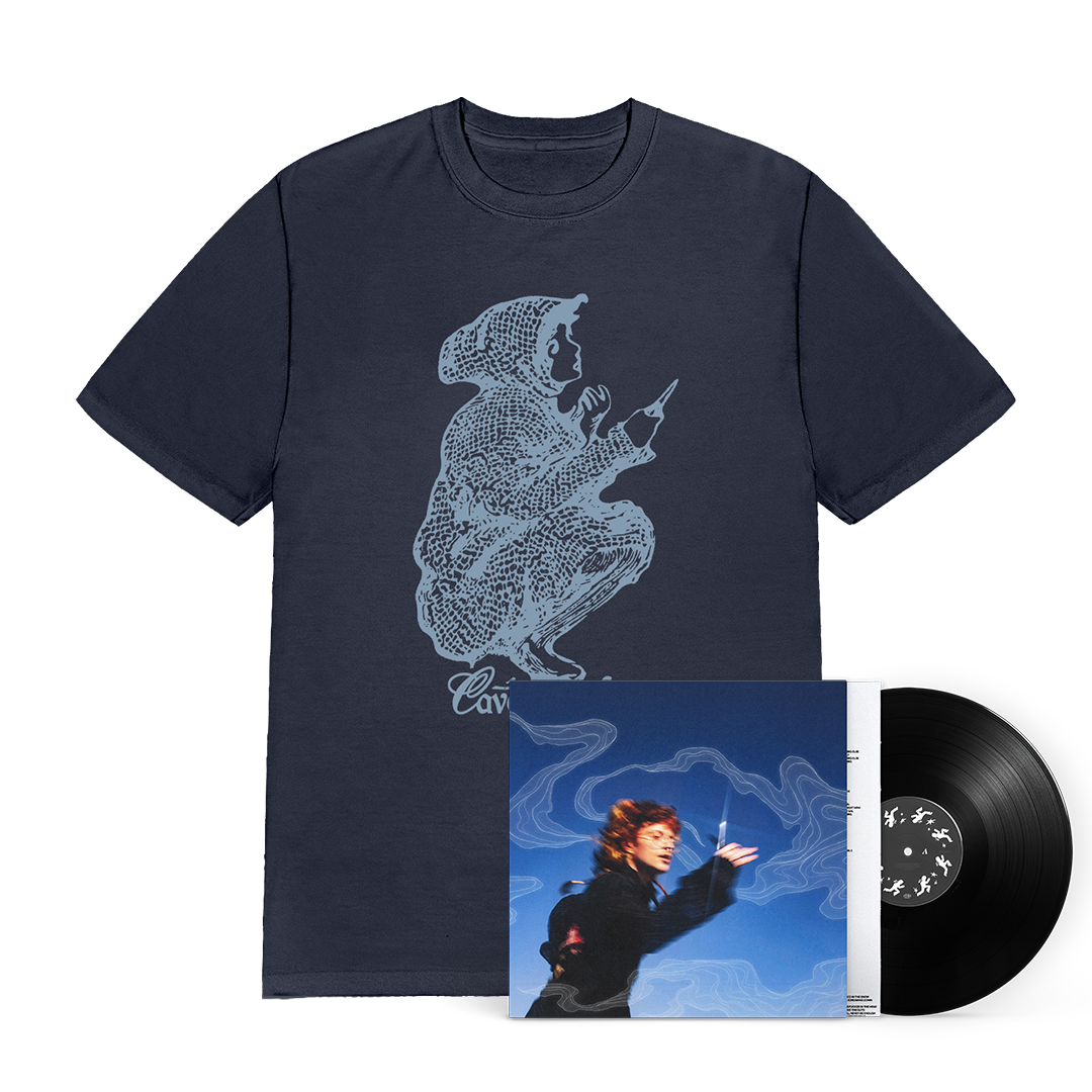 Running With Scissors Vinyl (Black) + Knight Tee Fan Pack