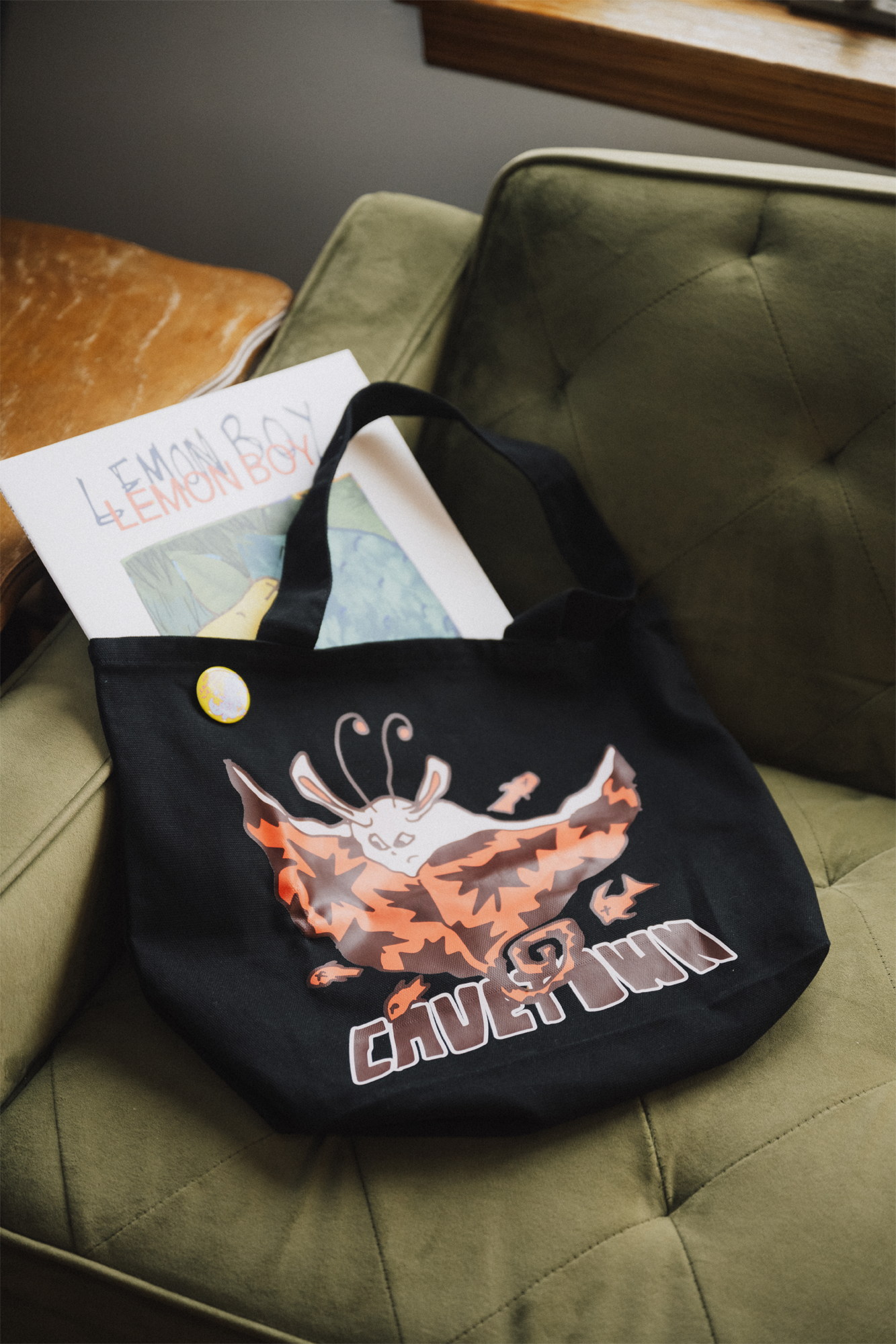 Moth Fly Tote Bag