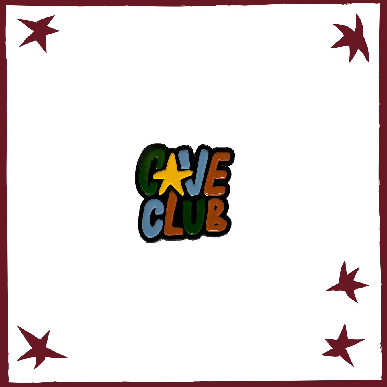 Cave Club Pin
