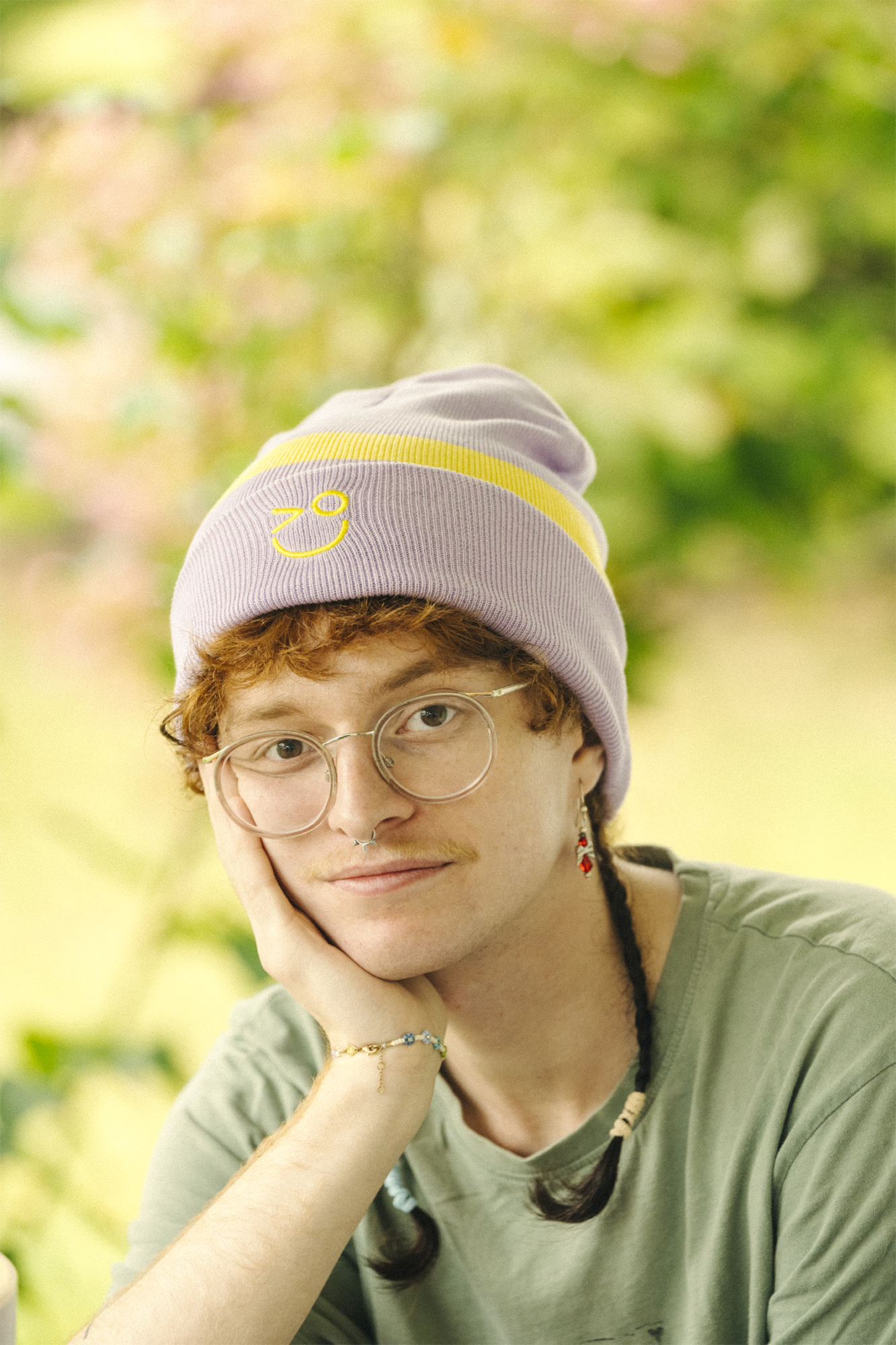 Striped Beanie