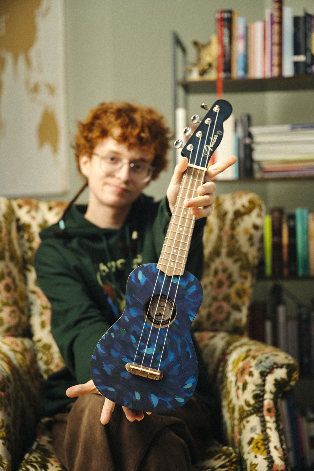 Custom Cavetown Ukulele