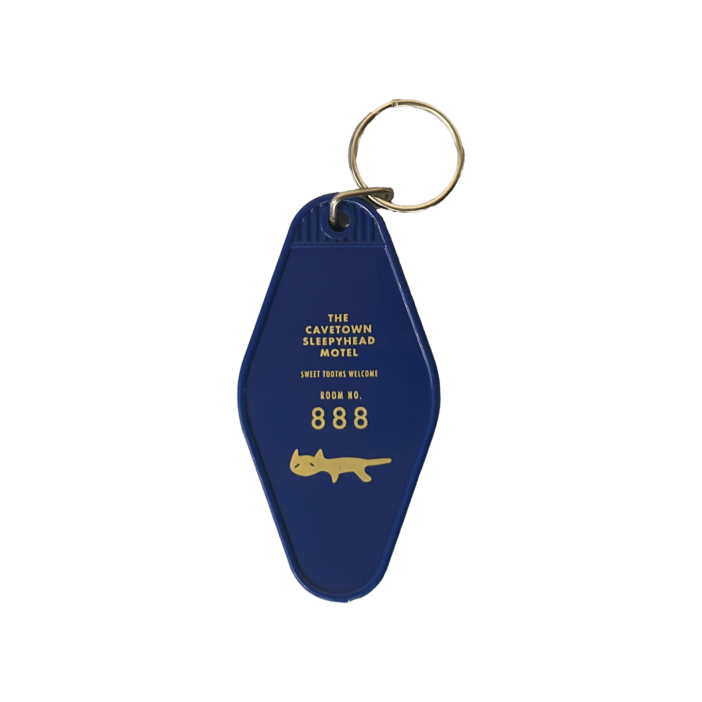 Sleepyhead Motel Keychain