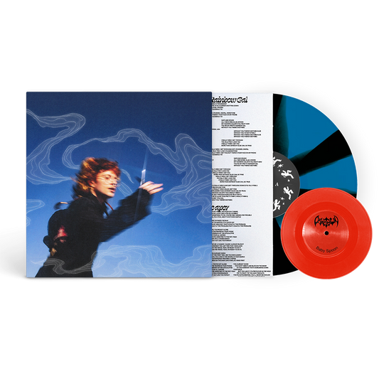 Running With Scissors Vinyl (Black and Blue Cornetto) + Baby Spoon Flexi