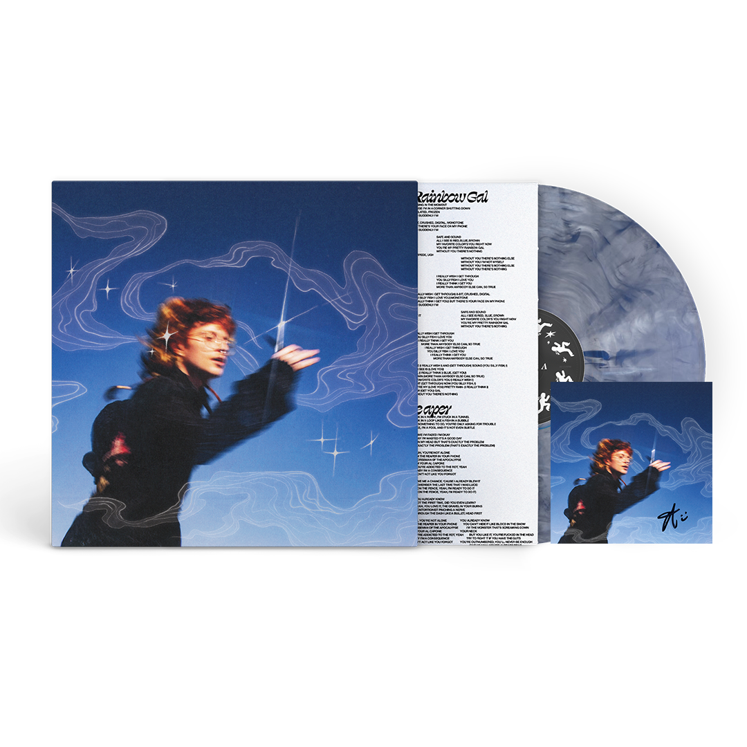 Running With Scissors Vinyl (Blue Steel with Alt Metallic Cover + Signed Art Card)