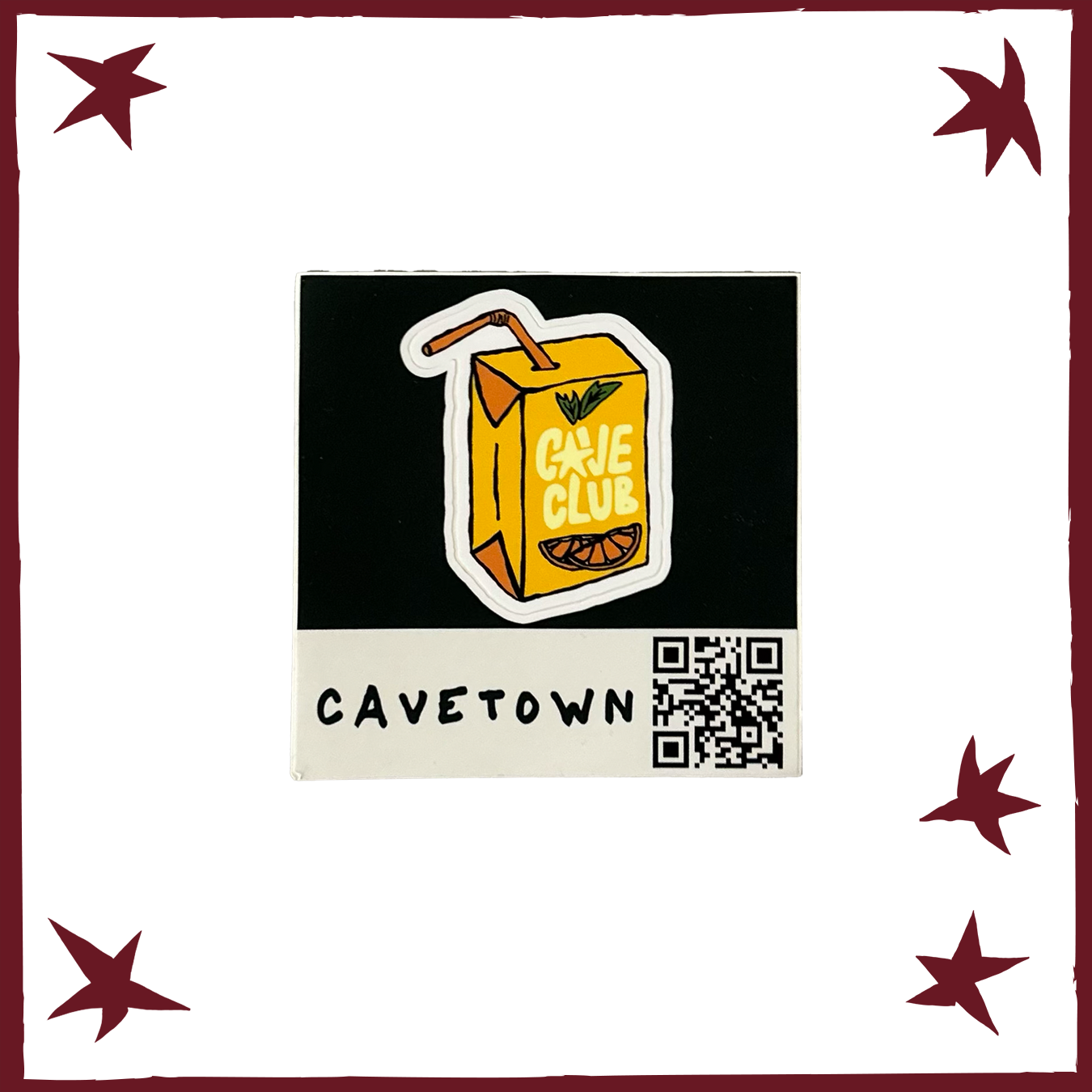 Cave Club Juice Sticker – Cavetown