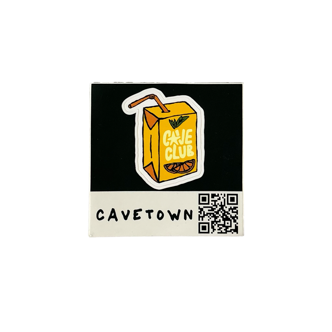 Cave Club Juice Sticker