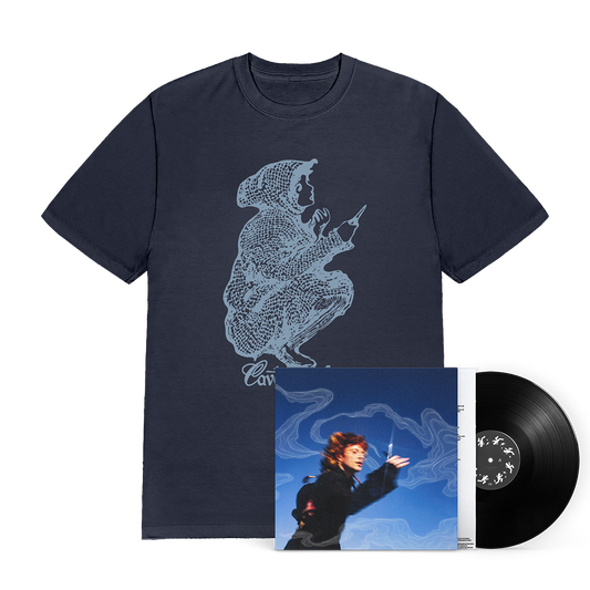 Running With Scissors Vinyl (Black) + Knight Tee Fan Pack