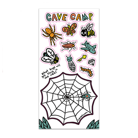 Mr. Spider's Web Sticker Sheet
